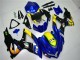 Carena Moto Suzuki GSXR 600/750 2008-2010 - Blu Giallo Squalo