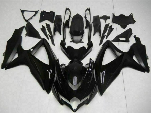 Carena Moto Suzuki GSXR 600/750 2008-2010 - Nero Lucido Nero Opaco