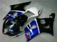 Carena Moto ABS Suzuki GSXR 1000 2003-2004 - Bianco Blu Nero Lucido Rosso