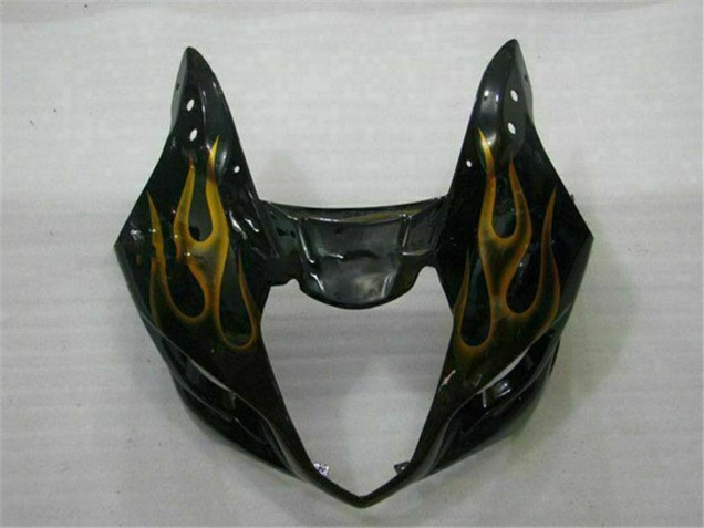 Carena Moto Suzuki GSXR 1000 2003-2004 - Nero Lucido Oro Fiamma