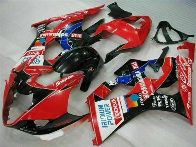 Carena Moto Suzuki GSXR 1000 2003-2004 - Rosso Nero Blu Yoshimura