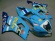 Carena Moto Suzuki GSXR 1000 2003-2004 - Blu Bianco Giallo Rizla
