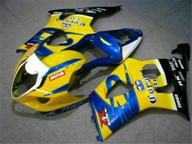 Carena Moto Suzuki GSXR 1000 2003-2004 - Giallo Blu Bianco Rosso Corona Motul Fabbrica