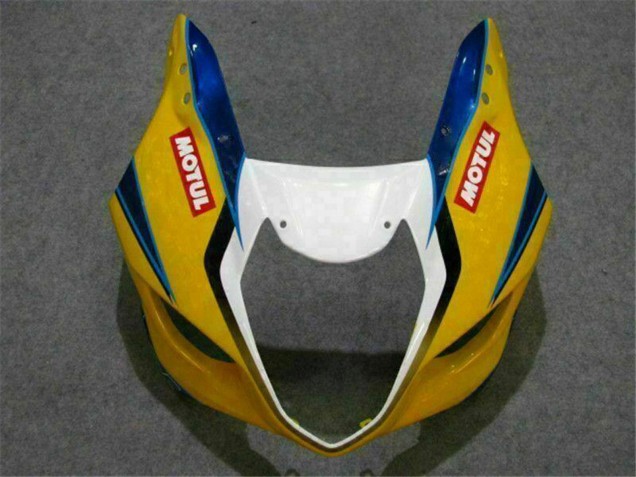 Carena Moto Suzuki GSXR 1000 2003-2004 - Giallo Blu Bianco Rosso Corona Motul