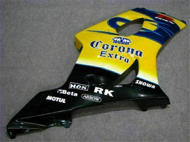 Carena Moto Suzuki GSXR 1000 2003-2004 - Giallo Blu Bianco Rosso Corona Motul