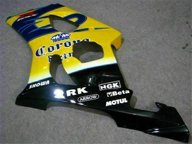 Carena Moto Suzuki GSXR 1000 2003-2004 - Giallo Blu Bianco Rosso Corona Motul