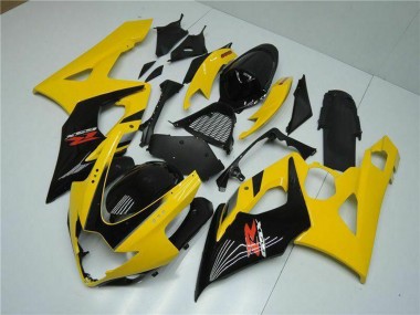 Carena Moto Suzuki GSXR 1000 2005-2006 - Giallo Nero Lucido Rosso Fabbrica