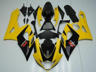 Carena Moto Suzuki GSXR 1000 2005-2006 - Giallo Nero Lucido Rosso Fabbrica