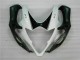 Carena Moto Suzuki GSXR 1000 2005-2006 - Bianco Nero Lucido