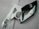 Carena Moto Suzuki GSXR 1000 2005-2006 - Bianco Nero Lucido