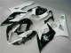 Carena Moto Suzuki GSXR 1000 2005-2006 - Bianco Nero Lucido
