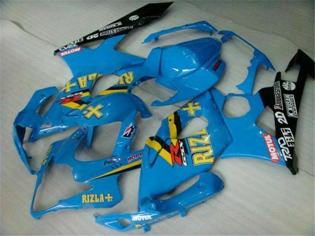 Carena Moto Suzuki GSXR 1000 2005-2006 - Blu Oro Nero Rizla