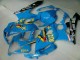 Carena Moto Suzuki GSXR 1000 2005-2006 - Blu Oro Nero Rizla