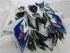 Kit Carena Moto Suzuki GSXR 1000 2005-2006 - Bianco Blu Nero Lucido