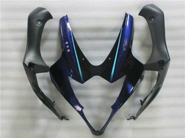 Kit Carena Moto Suzuki GSXR 1000 2005-2006 - Bianco Blu Nero Lucido