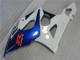 Kit Carena Moto Suzuki GSXR 1000 2005-2006 - Bianco Blu Nero Lucido