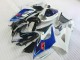 Kit Carena Moto Suzuki GSXR 1000 2005-2006 - Bianco Blu Nero Lucido