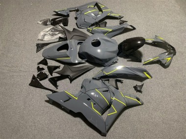 Carena Moto Honda CBR600RR 2009-2012 - Grigio Nardo Scuro Giallo Fabbrica
