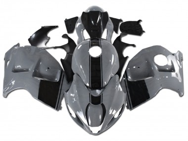 Carena Moto Suzuki GSXR 1300 Hayabusa 1996-2007 - Nardo Grigio Nero No Decal Fabbrica
