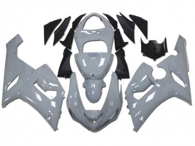 Carena Moto Kawasaki ZX6R 2005-2006 - Nardo Grigio Fabbrica