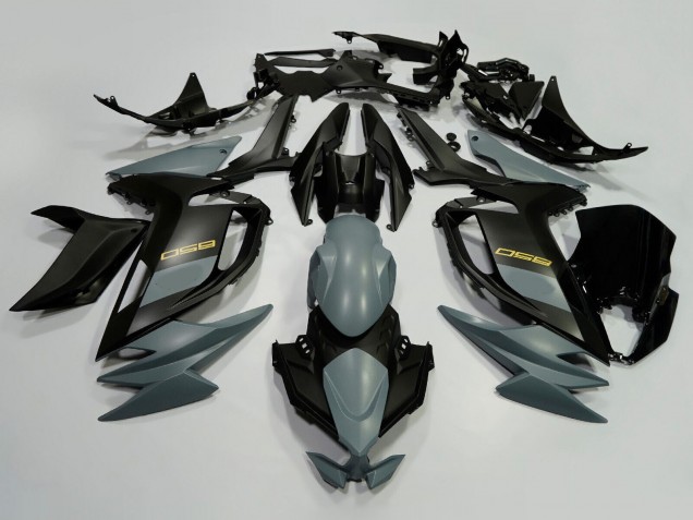 Carena Moto Kawasaki Ninja 650 EX650 2020-2024 - Grigio Nero Oro