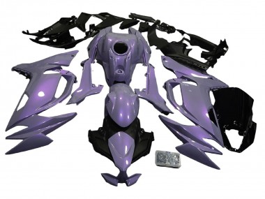 Carena Moto Kawasaki Ninja 650 EX650 2020-2024 - Camaleonte Grigio Dazz Viola Perla Fabbrica