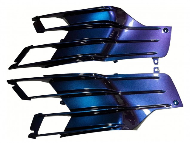Carena Moto Kawasaki ZX14R ZZR1400 2012-2024 - Camaleonte Blu Viola