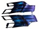 Carena Moto Kawasaki ZX14R ZZR1400 2012-2024 - Camaleonte Blu Viola
