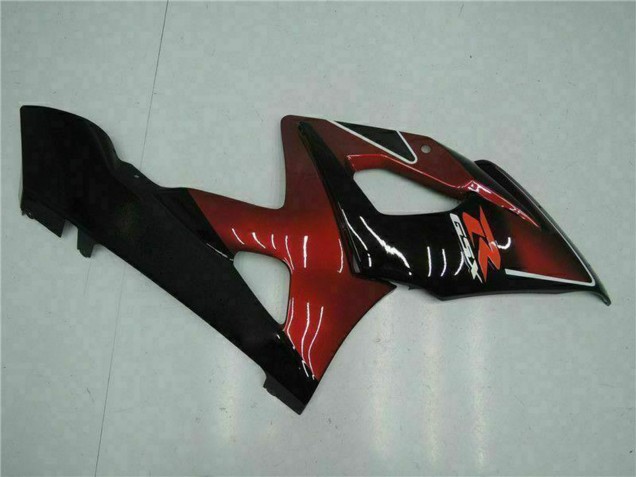 Carena Moto Suzuki GSXR 1000 2005-2006 - Rosso Nero Lucido