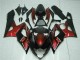 Carena Moto Suzuki GSXR 1000 2005-2006 - Rosso Nero Lucido