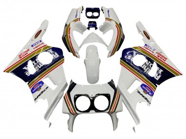 Carena Moto Honda CBR400RR NC29 1990-1999 - Bianco Oro Rosso Blu Scuro Rothmans Fabbrica