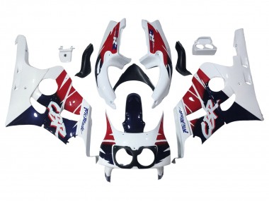 Carena Moto Honda CBR400RR NC29 1990-1999 - Bianco Rosso Blu Scuro Fireblade Fabbrica
