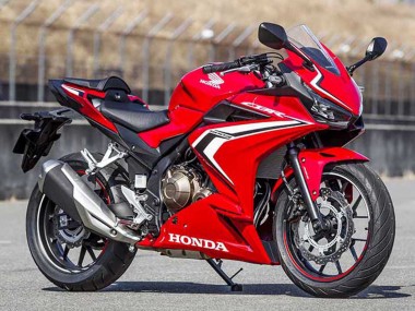 Carena Moto Honda CBR400R 2022 - Rosso Bianco Nero Lucido Banda Fabbrica