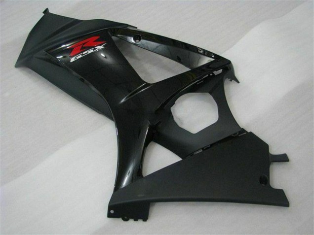 Carena Moto Suzuki GSXR 1000 2007-2008 - Nero Lucido Nero Opaco Rosso