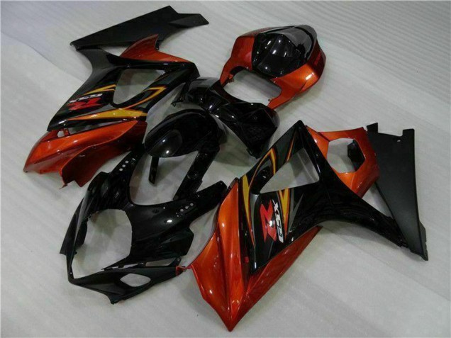 Carena Moto Suzuki GSXR 1000 2007-2008 - Nero Arancia