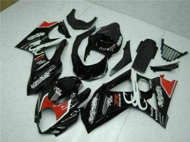 Carena Moto Suzuki GSXR 1000 2007-2008 - Nero Lucido Rosso Bianco Fabbrica