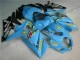 Kit Carena Moto Suzuki GSXR 1000 2007-2008 - Blu Oro Nero Rizla
