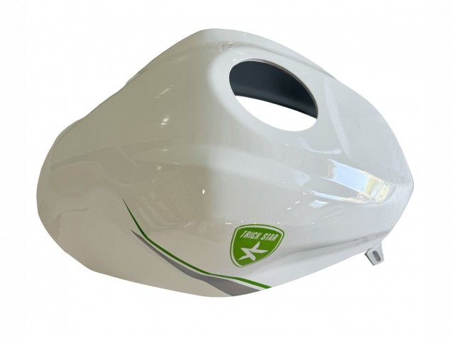 Carena Moto Kawasaki ZX25R ZX-25R 2019-2025 - Bianco Argento Verde Nero Trick Star