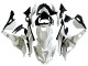 Carena Moto Kawasaki ZX25R ZX-25R 2019-2025 - Bianco Argento Verde Nero Trick Star