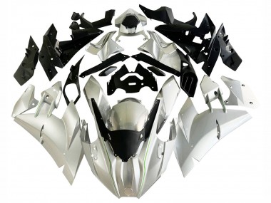 Carena Moto Kawasaki Ninja H2 2015-2022 - Argento Fabbrica