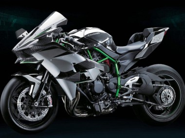 Kit Carena Moto Kawasaki Ninja H2 2015-2022 - Grigio Fabbrica