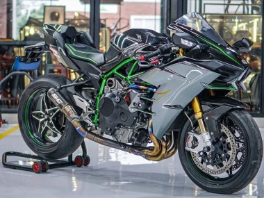 Carena Moto Kawasaki Ninja H2 2015-2022 - Grigio Fabbrica