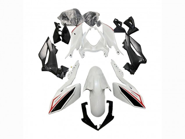 Carena Moto Kawasaki Z400 2018-2024 - Bianco Rosso Nero