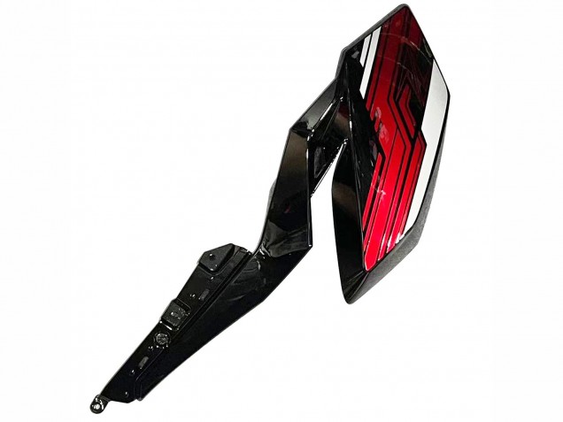 Carena Moto Kawasaki Z400 2018-2024 - Caramella Rosso Nero Lucido