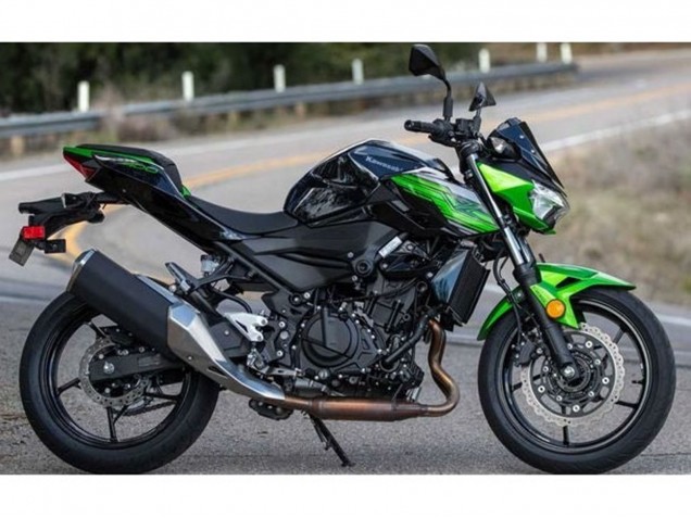 Carena Moto Kawasaki Z400 2018-2024 - Verde Nero