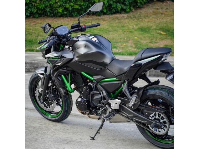 Carena Moto Kawasaki Ninja Z650 2020-2023 - Nero Verde