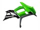 Carene Moto Kawasaki Z1000SX 2010-2016 - Nero Lucido Nero Opaco Verde