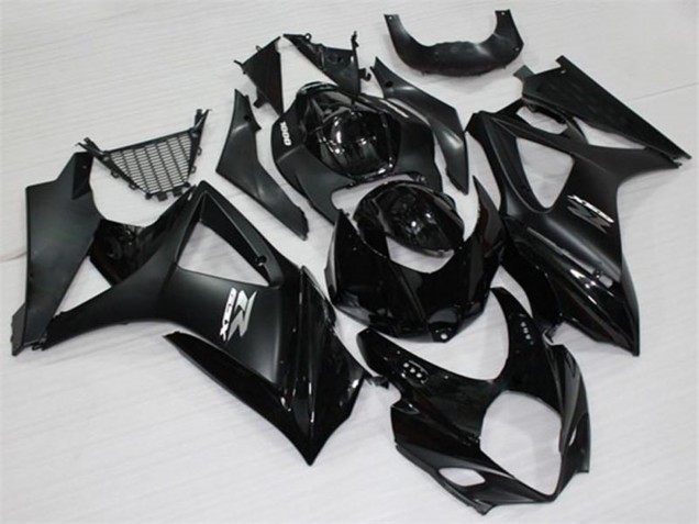 Carena Moto Suzuki GSXR 1000 2007-2008 - Nero Lucido Nero Opaco Bianco