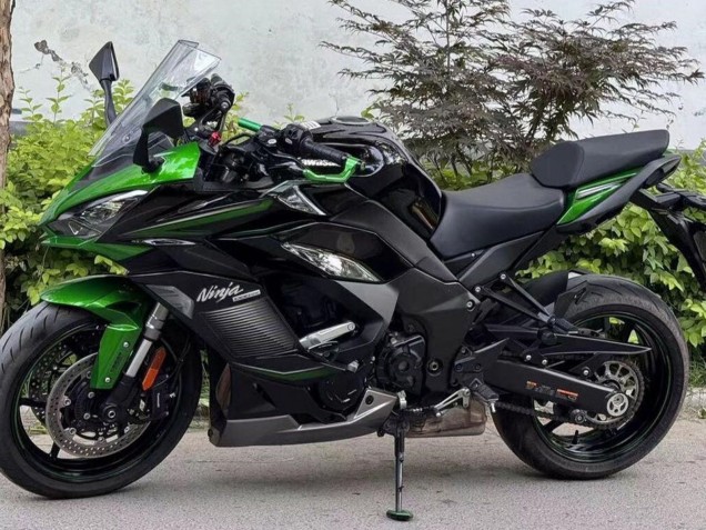 Carena Moto Kawasaki Z1000SX 2020-2025 - Nero Grigio Verde Ninja