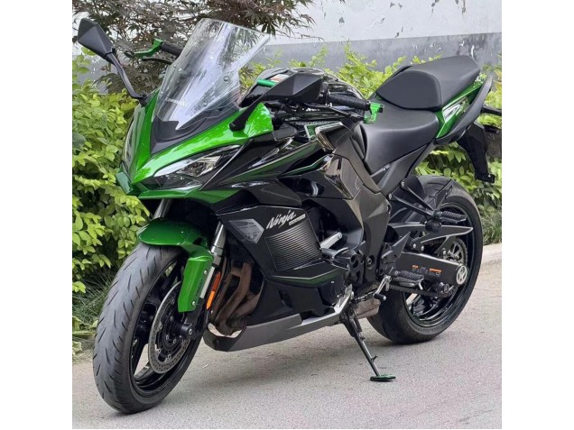 Carena Moto Kawasaki Z1000SX 2020-2025 - Nero Grigio Verde Ninja